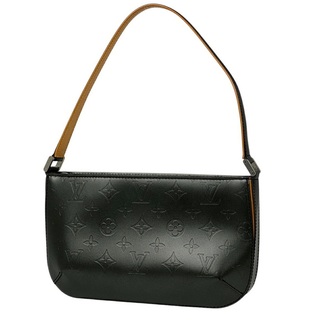 Louis Vuitton Fowler Shoulder Handbag Monogram Matte Noir Black